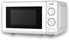 Icona 20L Multi-Purpose Standard Electrical Microwave Oven – 750W Baking Oven with Sensor Touch Control, Grilling, and Child Lock – Fast Heating Tabletop & Built-in Microwave