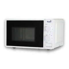 Icona 20L Electric Commercial Microwave Oven – 1150W Countertop Microwave with Grilling & Touch Control, Stainless Steel Housing, Push Button Door, Class A Energy Rating