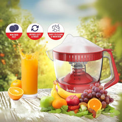 Icona Multi-Function Juice Extractor – Orange, Lemon Juicer & Mixer Grinder, Fruit Blender Machine for Home Kitchens