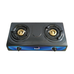 Auto Gas Stove Two Burner (Black)
