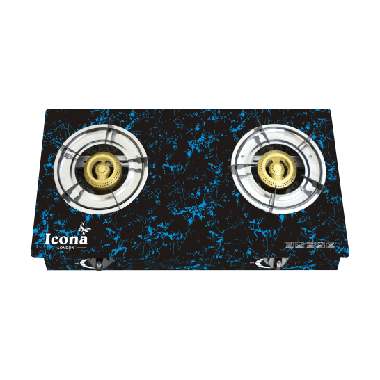 Auto Glass Gas Stove Two Burner