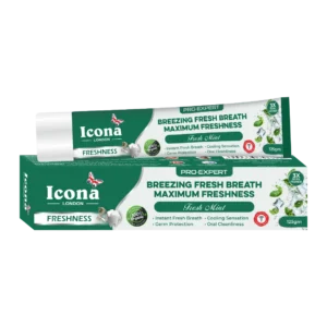 Icona London Fresh Mint Toothpaste — 125 g